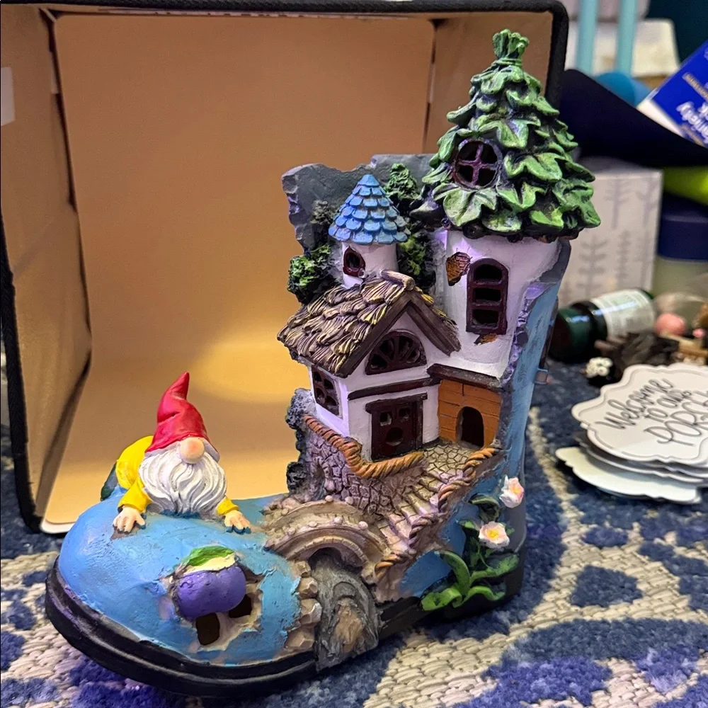 Whimsical Gnome House Night Light - Picture 8 of 9